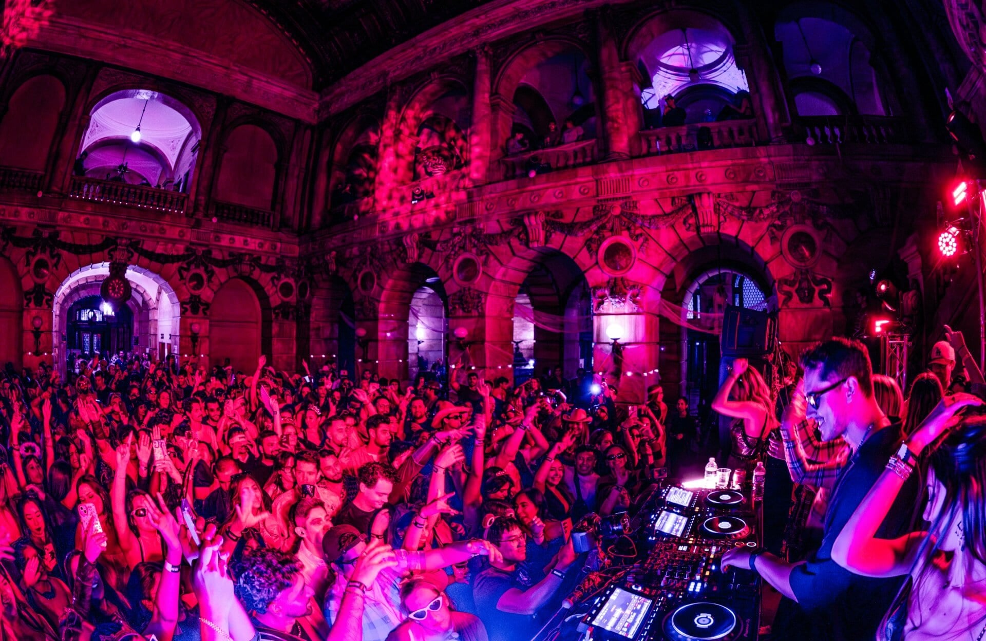A Beaux-Arts Courthouse Turned All-Night Club.