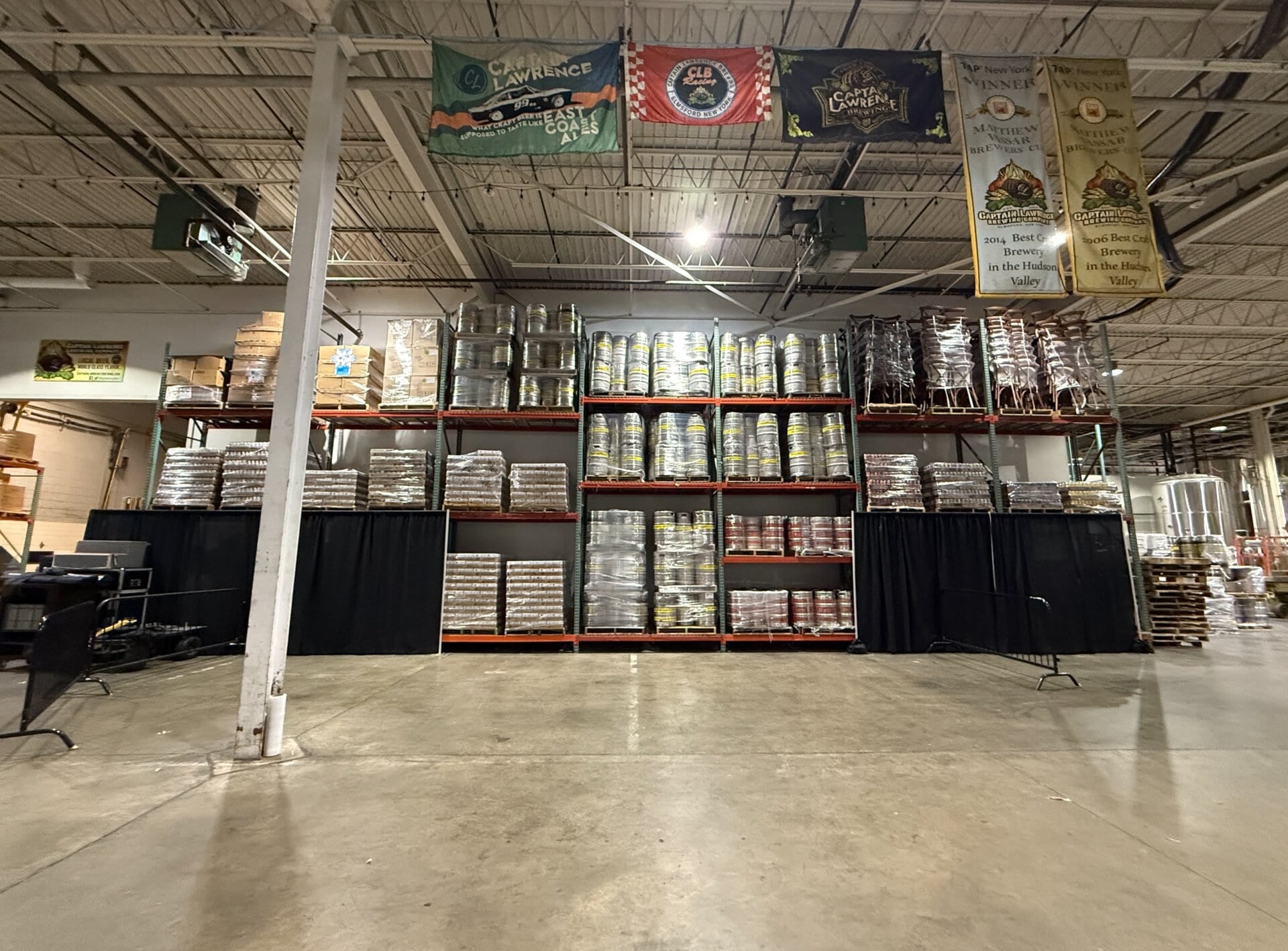 A Brewery Warehouse. A Sold-Out Night.