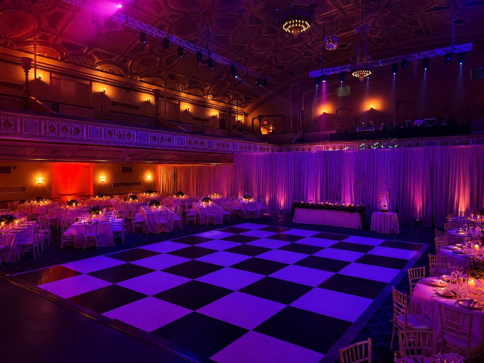 Event production showcase